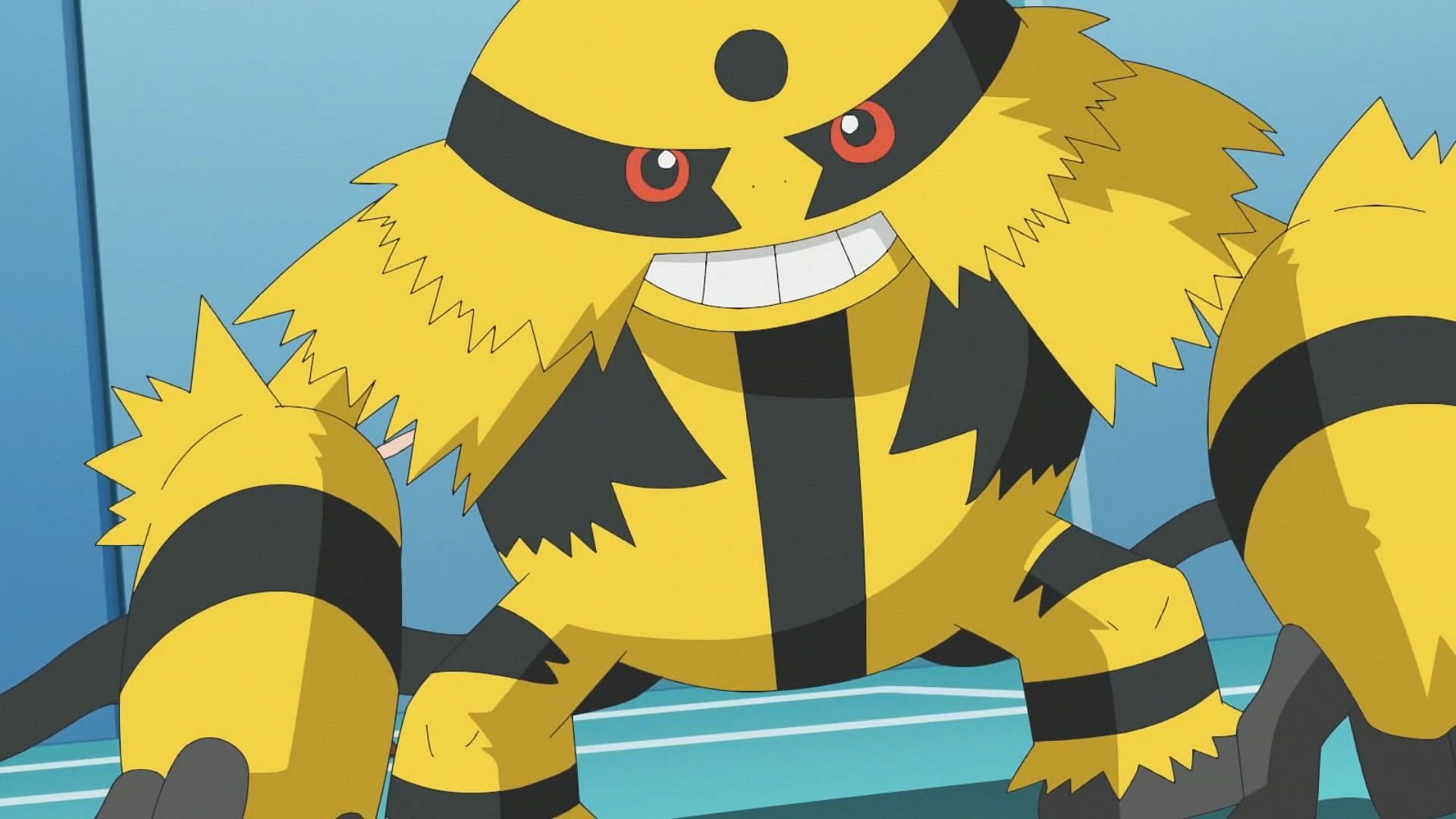Electivire in the anime (Image via TPC)